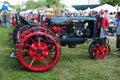 Farmall antique farming tractor.