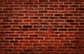 Black and red grunge brick wall texture background with old dirty and vintage style pattern Royalty Free Stock Photo