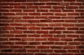 black and red grunge brick wall texture background with old dirty and vintage style pattern. Royalty Free Stock Photo