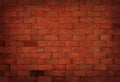 Black and red grunge brick wall texture background with old dirty and vintage style pattern. Royalty Free Stock Photo