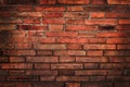 Black and red grunge brick wall texture background with old dirty and vintage style pattern Royalty Free Stock Photo