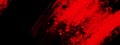 Black red ink brush stroke background. Vector illustration. Royalty Free Stock Photo