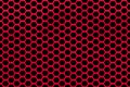 Black and red metallic mesh background texture Royalty Free Stock Photo