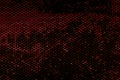 Black and red metallic mesh background texture Royalty Free Stock Photo