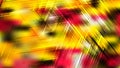 Black Red and Yellow Chaotic Random Lines Abstract Background Royalty Free Stock Photo