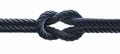 Reef knot or square Knot - 3D illustration Royalty Free Stock Photo