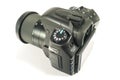 Black reflex digital camera Royalty Free Stock Photo