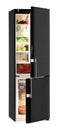 Black refrigerator Royalty Free Stock Photo