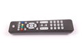 Black remote control for TV