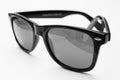 Black retro sunglases