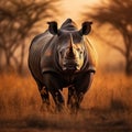 Black Rhino in Masai