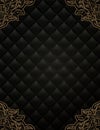 Black rhombus background