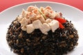 Black rice.