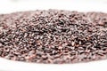 Black rice texture Royalty Free Stock Photo