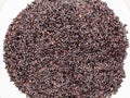 Black rice texture Royalty Free Stock Photo