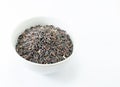 Black rice Thailand , organic rice Royalty Free Stock Photo