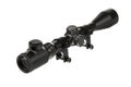 The black riflescope