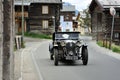 A black Riley Alpine Trial Six built in 1934