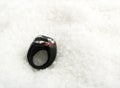 Black Ring Epoxy Resin Jewellery