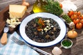 Black Risotto Royalty Free Stock Photo