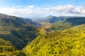 Black River Gorges National Park on Mauritius. Royalty Free Stock Photo