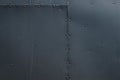 Black Riveted Sheet Metal Background Royalty Free Stock Photo