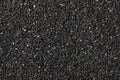 Black roasted sesame seeds close up Royalty Free Stock Photo