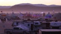 Black Rock City during Burning Man 2019
