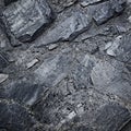 Black Rock Texture On Grungy Patchwork Background Royalty Free Stock Photo