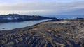 Black rocks in Fernandina island, Galapagos Royalty Free Stock Photo