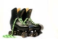 Black rollerskates