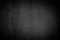 Black rough concrete wall texture background. Polished concrete grunge surface Royalty Free Stock Photo