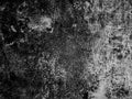 Black and white stone grunge background wall.Fine textured cement plaster surface with small cracks. Dark gray grunge background. Royalty Free Stock Photo