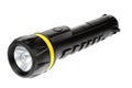 Black rubber coated torch