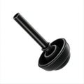 Classic Black Rubber Drain Plunger Isolated Royalty Free Stock Photo