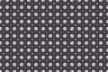 Black rubber indoor floor mat seamless pattern