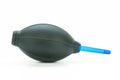 Black rubber pear enema for dusting photographic equipment