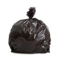 Black Rubbish Bag Royalty Free Stock Photo