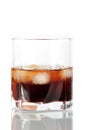 Black russian cocktail Royalty Free Stock Photo