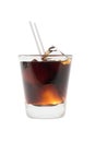Black Russian cocktail Royalty Free Stock Photo