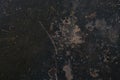 Black rusty metal steel background, dirty iron steel texture, black aluminum