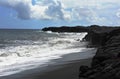 Black Sand Beach, Hawaii Big Island