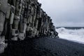 Black Sand Beach - Iceland Royalty Free Stock Photo