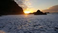 Black Sand Beach at tenerife Teneriffa