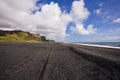 Black sand coast