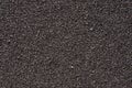 Black sand extremal close up