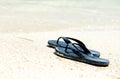Black sandals Royalty Free Stock Photo
