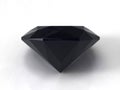 Black sapphire gemstone Royalty Free Stock Photo