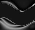 Black Satin Background