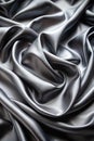 Black Satin Dark Fabric Texture Royalty Free Stock Photo